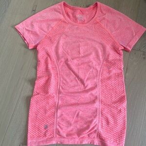 Athleta girls short sleeve athletic shirt, size 8-10